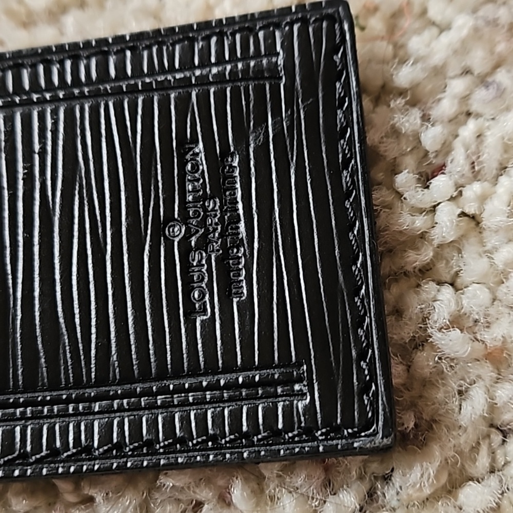 Louis Vuitton Black Epi Luggage Tag - Picture 4 of 7